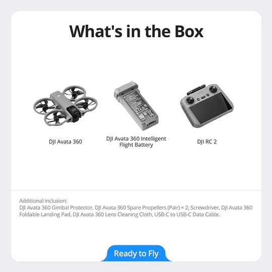 DJI Avata 360 Done con Control RC 2 (PREVENTA LANZAMIENTO) - Image 10