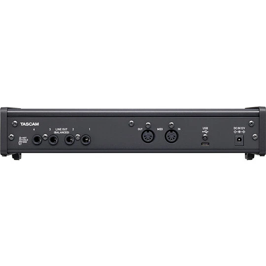TASCAM US-4x4HR Interfaz de Audio USB-C 2.0 Audio/MIDI de 4 Canales - Image 2