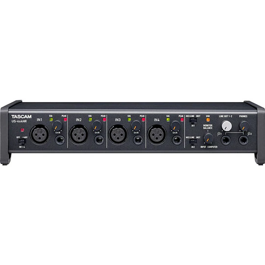 TASCAM US-4x4HR Interfaz de Audio USB-C 2.0 Audio/MIDI de 4 Canales - Image 3