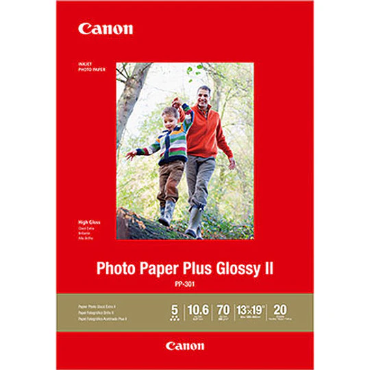 Canon Papel Fotografico Plus Glossy II PP-301 A3 (20 Hojas)
