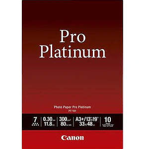 Canon Papel Fotográfico Pro Platinum PT-101 A3+ (10 Hojas)