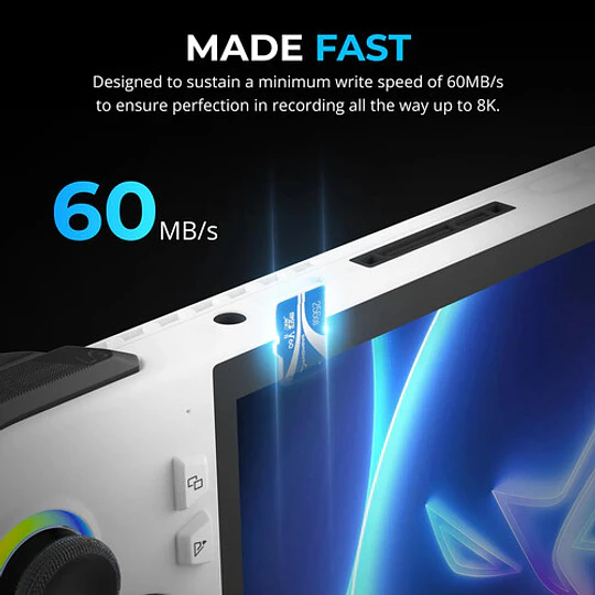 Sabrent Rocket V60 UHS-II de 256 GB Tarjeta de Memoria microSDXC con Adaptador SD - Image 3