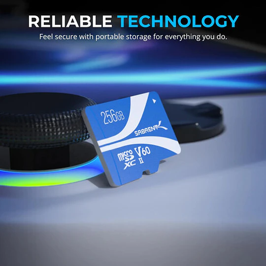 Sabrent Rocket V60 UHS-II de 256 GB Tarjeta de Memoria microSDXC con Adaptador SD - Image 5