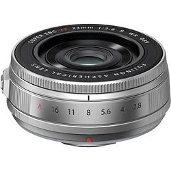 FUJIFILM XF 23mm f/2.8 R WR Lente para FUJIFILM X (Silver)