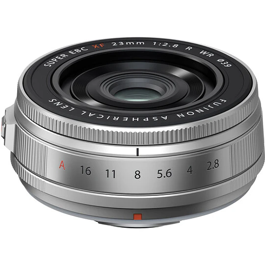 FUJIFILM XF 23mm f/2.8 R WR Lente para FUJIFILM X (Silver) - Image 1