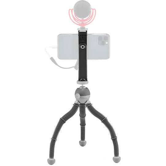 JOBY Podzilla Trípode de mesa Largo con Griptight 360 Soporte para Smarphone (Gray) / JB01732 - Image 2