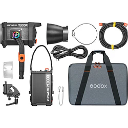 Godox KNOWLED M300R RGB LED Monolight Travel Kit (460W)