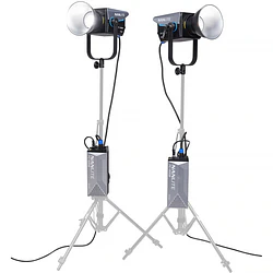 Nanlite FC-500B Bi-Color LED Spotlight (2-Light Kit) / 02-008 2KIT-ST