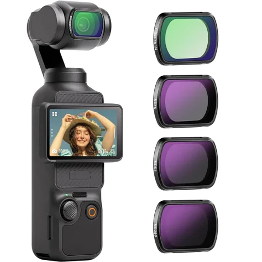 Neewer FL-42 Kit de Filtros Magnéticos ND para DJI Osmo Pocket 3 - Image 1