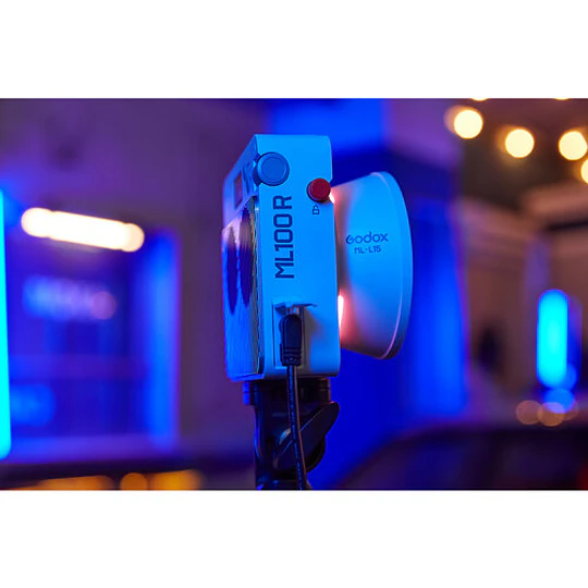 Godox ML100R RGB Portable LED 100W Light Kit 1 (36° Lens & V-Mount Handgrip) - Image 9