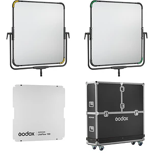 Godox KNOWLED LiteFlow 100 Reflector de Doble Cara (40 x 40