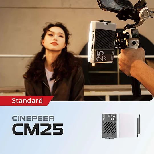 ZHIYUN CINEPEER CM25 LUZ LED 25W / ZY30027 - Image 6