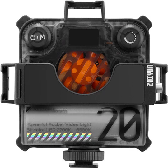 Zhiyun FIVERAY M20 Bi-Color LED Light (Combo Version) / ZY30015 - Image 4