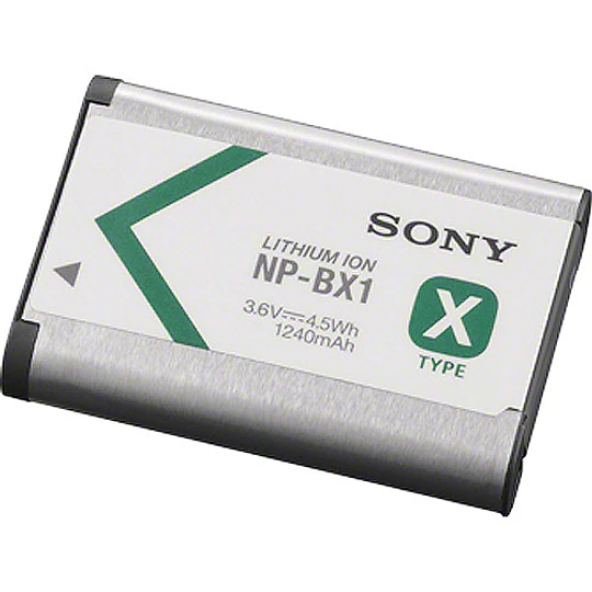 Sony NP-BX1 Rechargeable Lithium-Ion Battery Pack (3.6V, 1240mAh) - Image 1