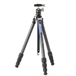 LEOFOTO LY-224C+LH25 Kit Trípode Carbono Ranger de 4 Secciones con Cabezal de Rotula (Sop. Hasta 6kg)