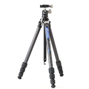 LEOFOTO LY-224C+LH25 Kit Trípode Carbono Ranger de 4 Secciones con Cabezal de Rotula (Sop. Hasta 6kg)