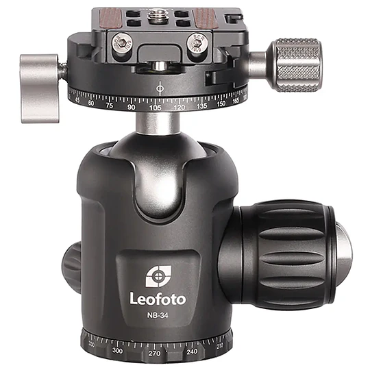 Leofoto NB-34 Cabezal Rótula Profesional con Capacidad hasta 19Kg - Image 1
