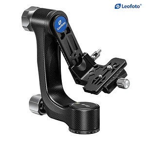 Leofoto PG-3 Cabezal Gimbal de Fibra de Carbono con Capacidad hasta 25Kg