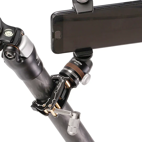 Leofoto MC-30 Clamp Mount Soporte de Abrazadera para Smartphone / Cámara de 1,3