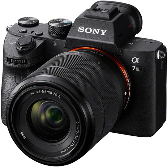 Sony Alpha a7 III Kit Cámara Full-Frame Mirrorless con Lente 28-70mm f/3.5-5.6 II / ILCE-7M3M/BQ - Image 1