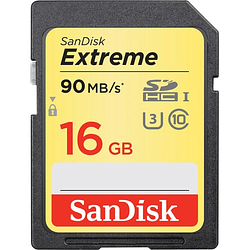 Sandisk Extreme 16GB UHS-I Tarjeta de Memoria SDHC / SDSDXNE-O16G-GNCIN 