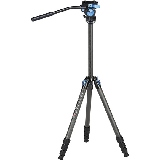 Sirui ST124 Kit de Trípode de Fibra de Carbono de 4 Secciones y Cabezal Fluido VA-5 X - Image 4