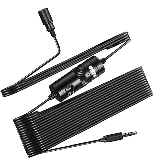 Boya BY-M1 Micrófono Lavalier de Solapa para Cámaras y Smartphones - Image 3