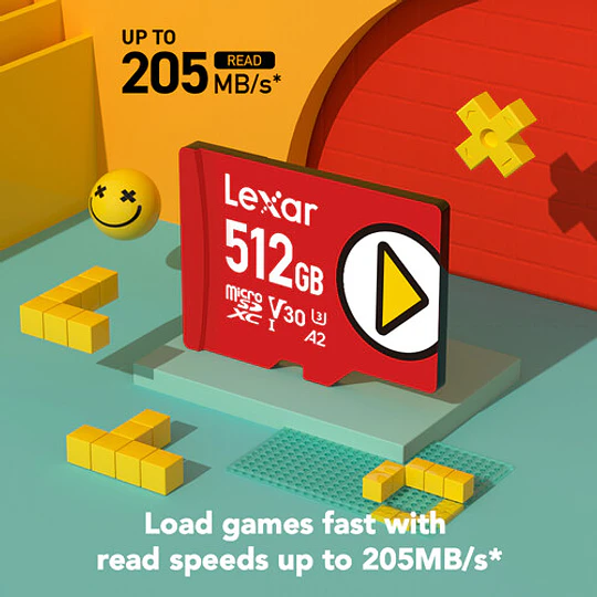 Lexar 512GB PLAY UHS-I microSDXC Tarjeta de Memoria - Image 3