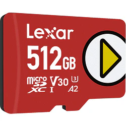 Lexar 512GB PLAY UHS-I microSDXC Tarjeta de Memoria