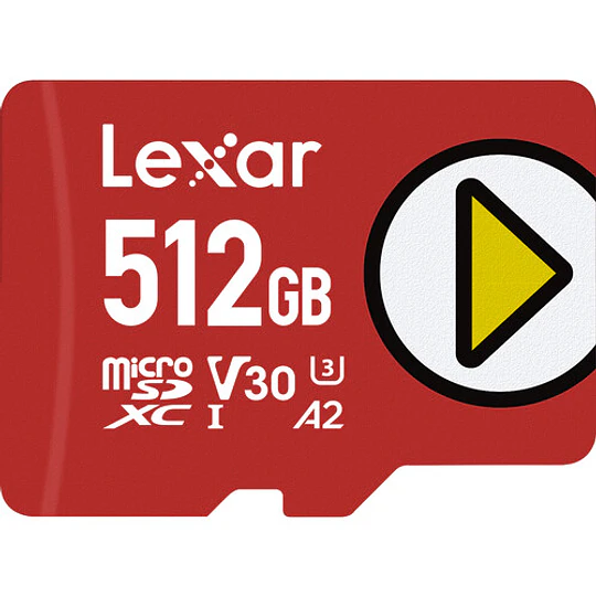 Lexar 512GB PLAY UHS-I microSDXC Tarjeta de Memoria - Image 2