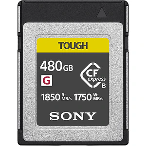 Sony 480GB CFexpress Tipo B TOUGH Tarjeta de Memoria