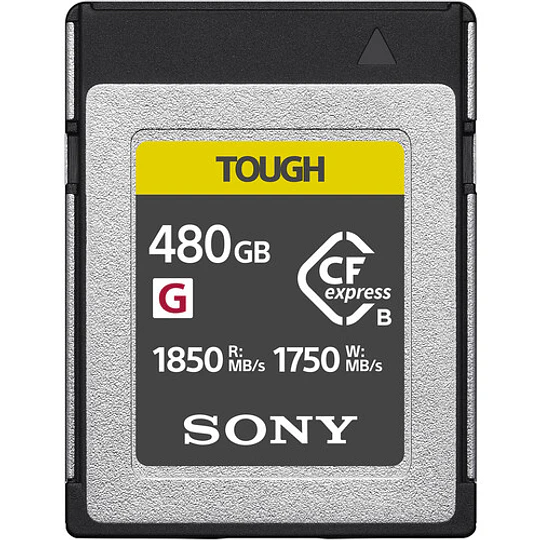 Sony 480GB CFexpress Tipo B TOUGH Tarjeta de Memoria - Image 1