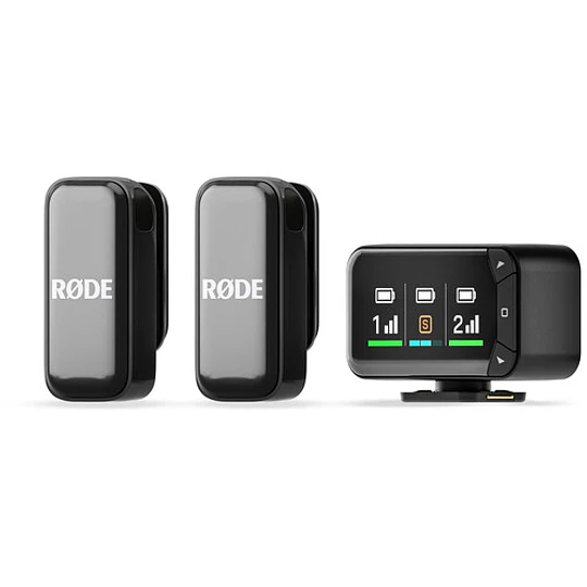 RODE Wireless Micro Micrófono Wireless Ultracompacto para Cámaras y Smartphone (2.4GHz) - Image 1