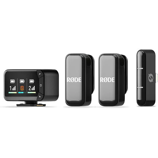 RODE Wireless Micro Micrófono Wireless Ultracompacto para Cámaras y Smartphone (2.4GHz) - Image 2