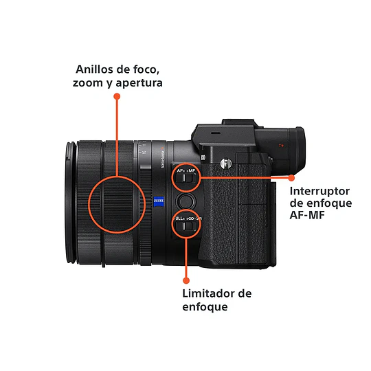 Sony RX10 V Cámara Digital con Zoom de 24-600mm (RESERVA LA TUYA / ENTREGAS A PARTIR DEL 27/07/2026)  - Image 5