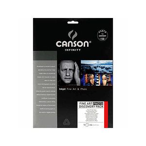 Canson 206211036 Platine fibre Rag 310 gr A4 25 hojas 