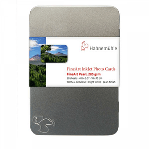 Hahnemuhle 10640772 FineArt Pearl 285gr Cards 10x15 cm 30 hojas
