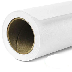 BD Company BD-129-A-2 Fondos de Papel Super White (1,35x11m) 