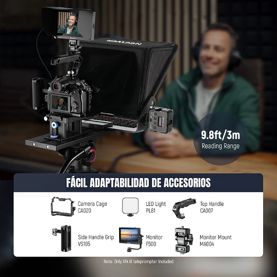 Neewer Teleprompter de 14” con Control Remoto - Image 5