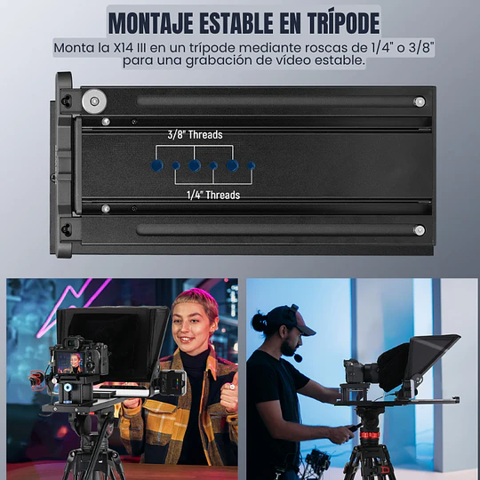 Neewer Teleprompter de 14” con Control Remoto - Image 8