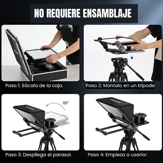 Neewer Teleprompter de 14” con Control Remoto - Image 9