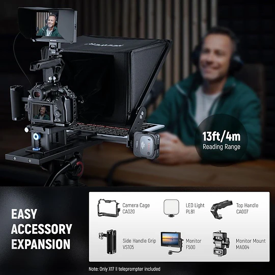 Neewer X17 II Teleprompter de 17” con Control Remoto  - Image 7