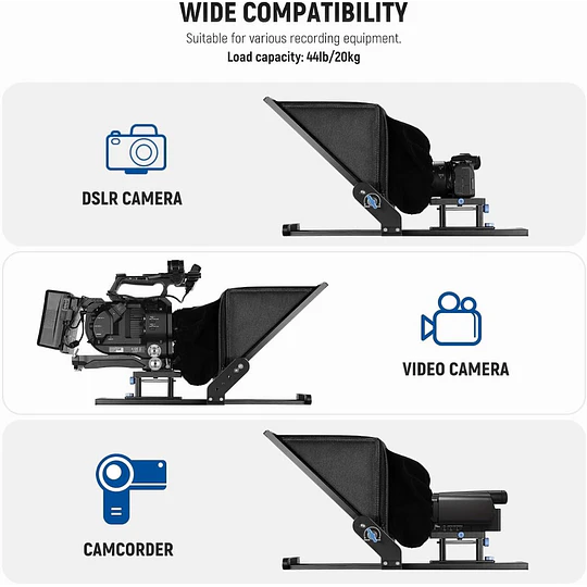 Neewer X17 II Teleprompter de 17” con Control Remoto  - Image 2