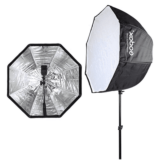 Godox SB-GUBW-95 Paragua octabox 95 cm con grilla. - Image 2