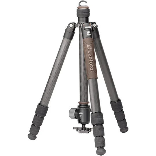 Leofoto LX-324CT Kit Trípode Urban Series de Fibra de Carbono con Rótula XB-38 (173cm) - Image 2