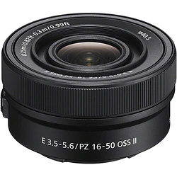Sony E PZ 16-50mm f/3.5-5.6 OSS II Lente para Sony Montura tipo E, formato APS-C / SELP16502