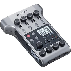 Zoom PodTrak P4 Grabador de Podcasts Multipista Portátil
