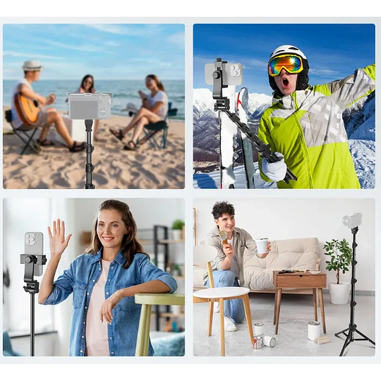 Neewer Trípode para Celular 168cm con Bluetooth / 10105988EU - Image 8