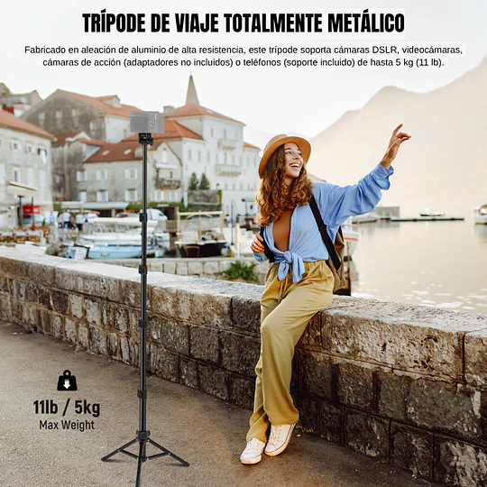Neewer Trípode para Celular 168cm con Bluetooth / 10105988EU - Image 6