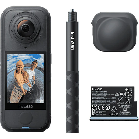 Insta360 X4 Air Cámara de Acción 360° Starter Bundle (Black) / IN11018 - Image 1